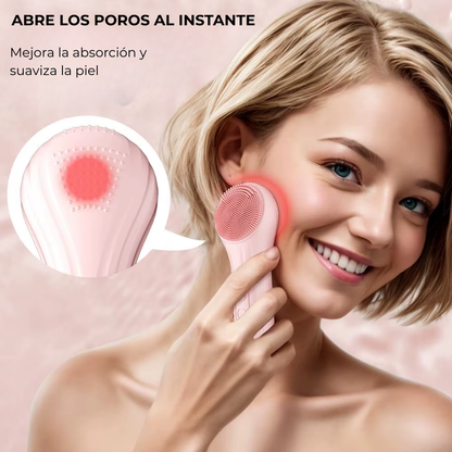 Cepillo Facial con Efecto Térmico